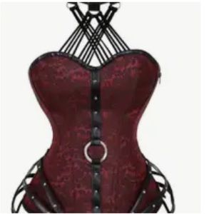 New! Gothic halter strapless bustiers